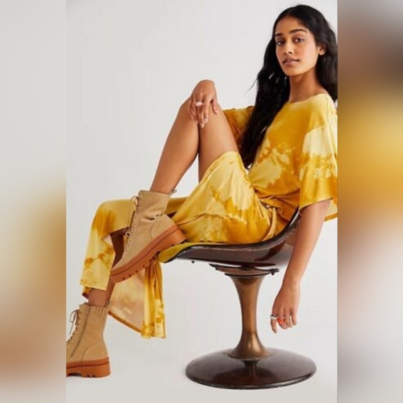 Free people Alyssa Wrap Dress Size L - Picture 3 of 7